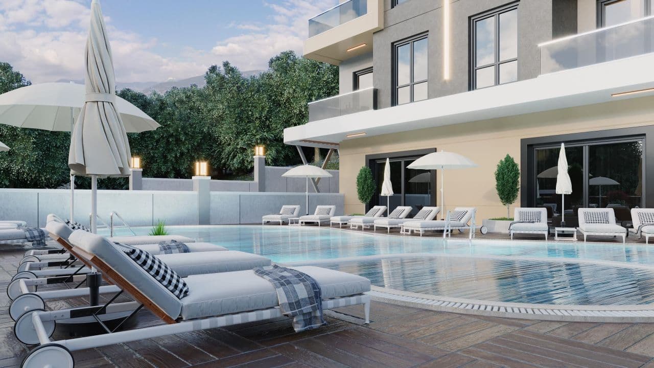 Пентхаус в Кестеле, Турция, 90 м², фото 4
