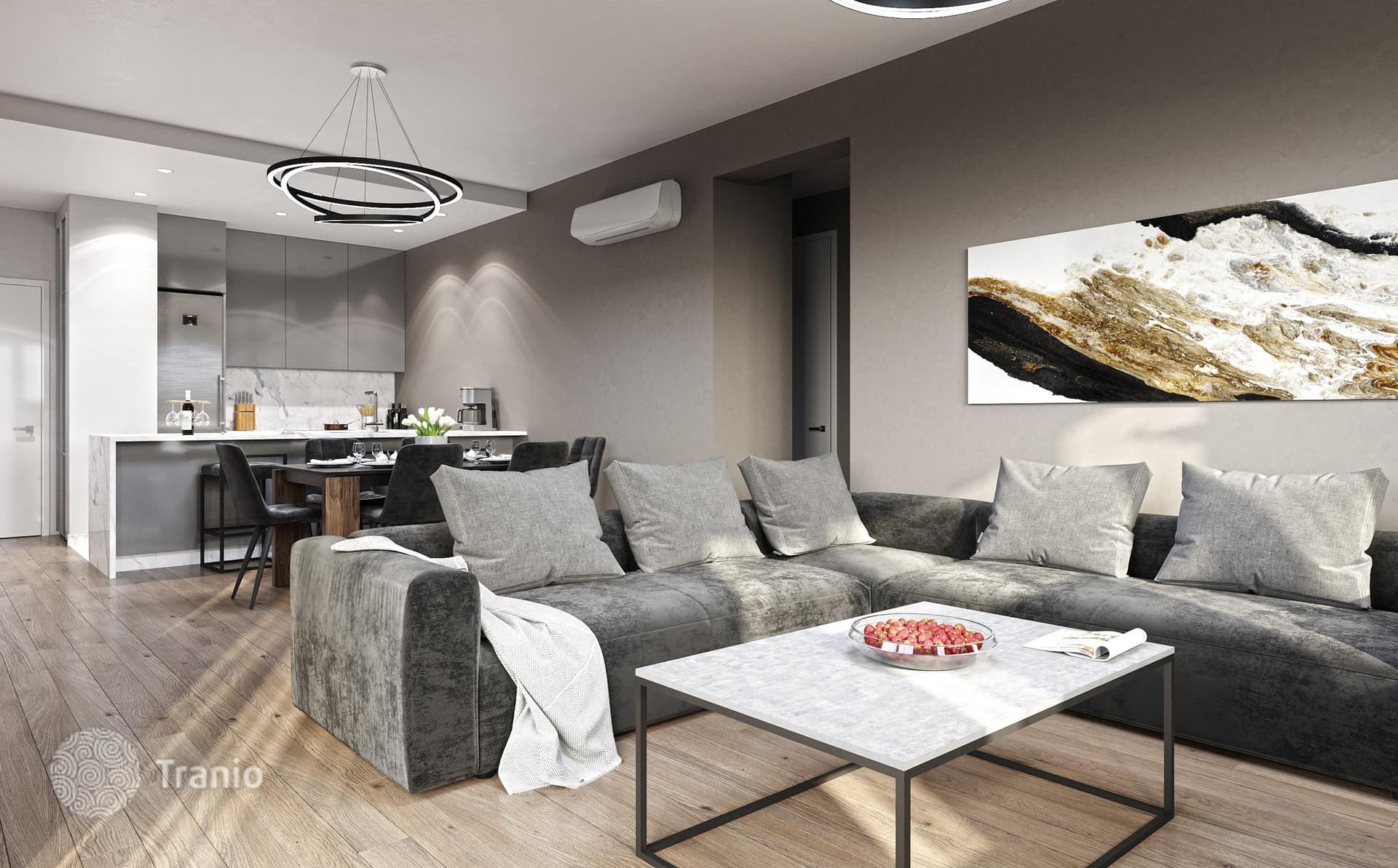 Gated Development with Pool and Playground 800 m from the Sea in Limassol, Cyprus