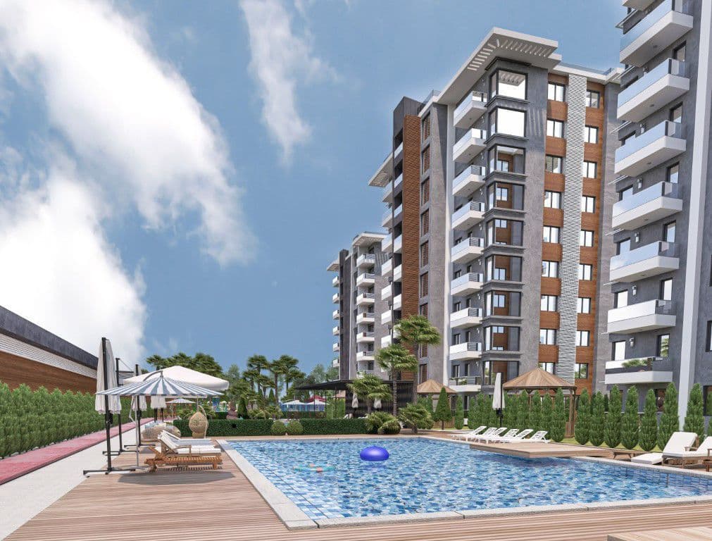 Квартира в Анталии, Турция, 65 м², фото 2