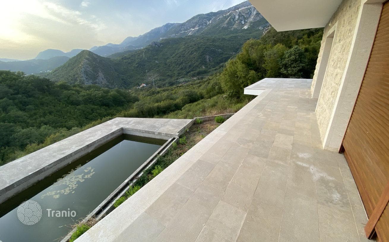 3-Story House with Sea View in Becici, Budva Riviera