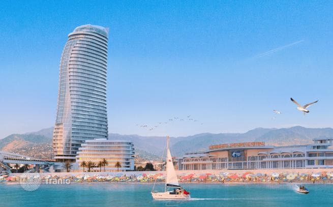 Apartments in Beachfront 40-Story Development in Batumi