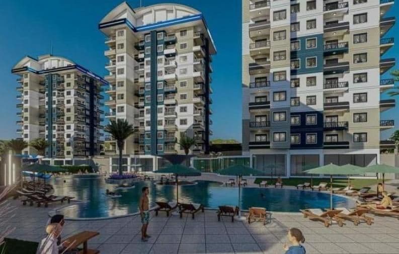 Квартира в Авсалларе, Турция, 53 м²