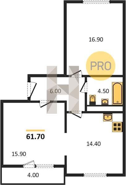 2-Bedroom Apartment in Mountain Quarter, Sochi