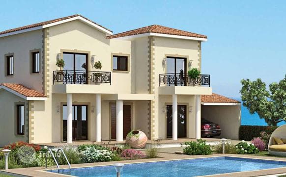 3-Bedroom Villa in Kuklia, Paphos, photo 2