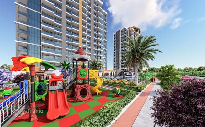 1-Bedroom (1+1) Apartment with Amusement Park Amenities in Tosmur, Mersin, photo 2