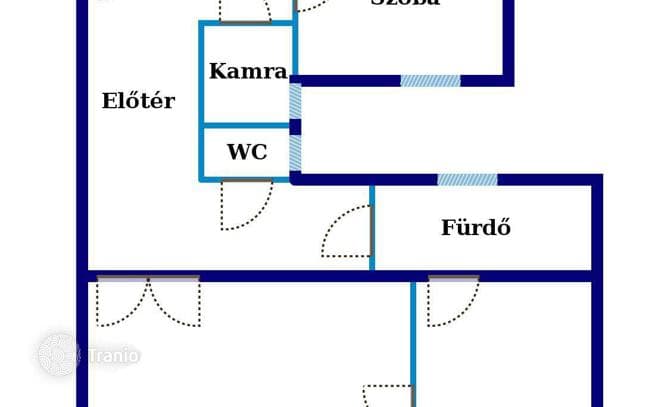 3-комнатная квартира 83 м² в Будапеште, Венгрия, фото 3