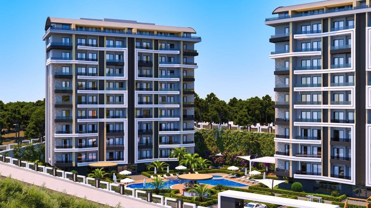 Квартира в Авсалларе, Турция, 52 м², фото 2