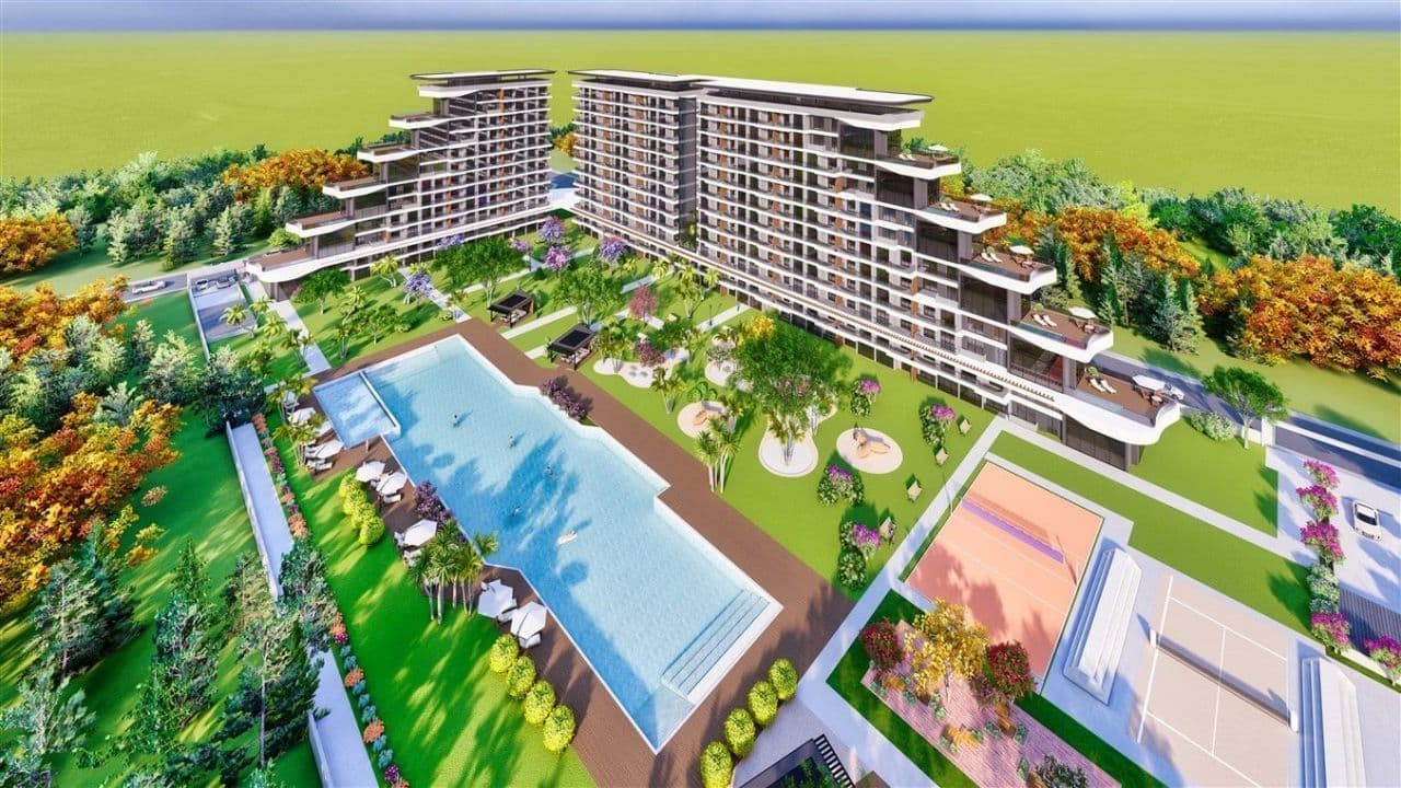 Квартира в Анталии, Турция, 54 м², фото 2