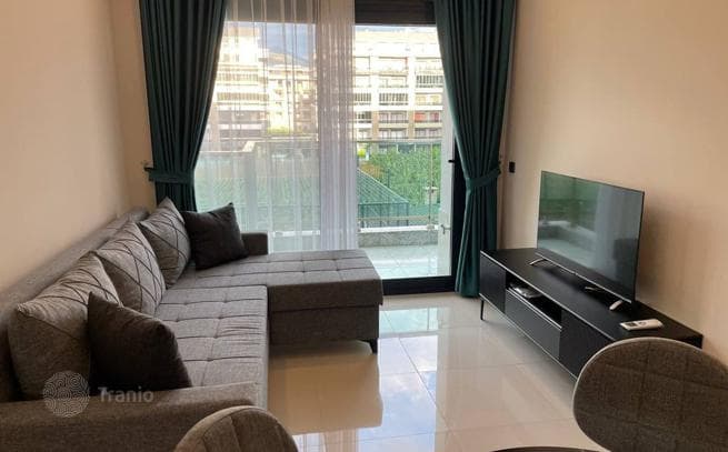 1-Bedroom (1+1) Furnished Apartment with Sea View in Kargicak, Alanya