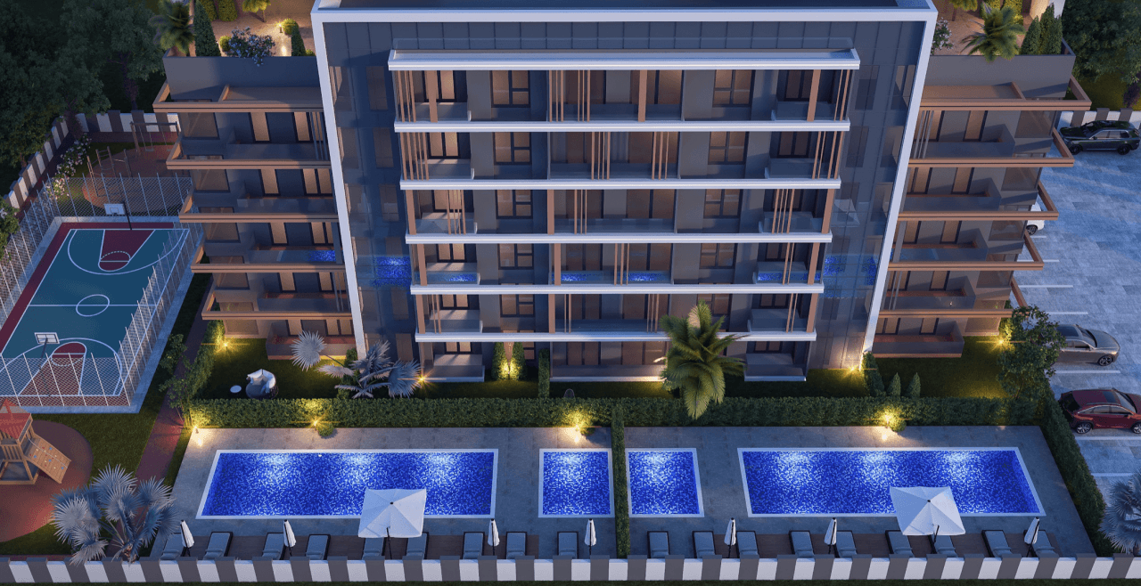 Квартира в Анталии, Турция, 45 м²