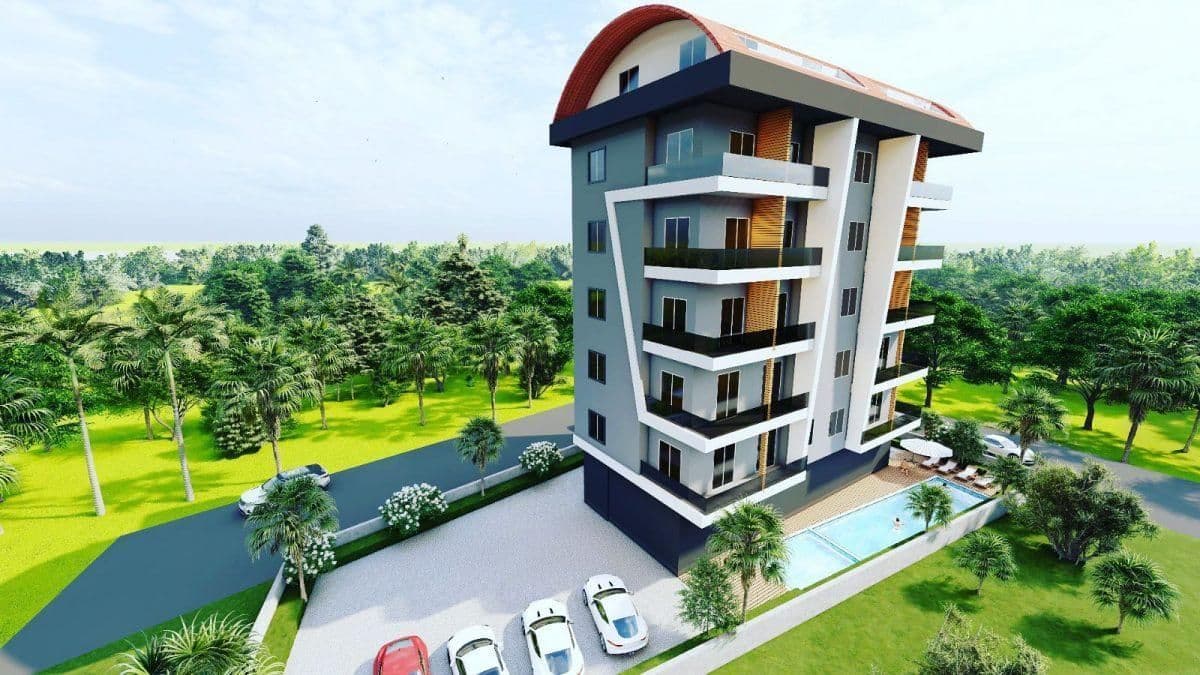 Квартира в Авсалларе, Турция, 55 м², фото 5