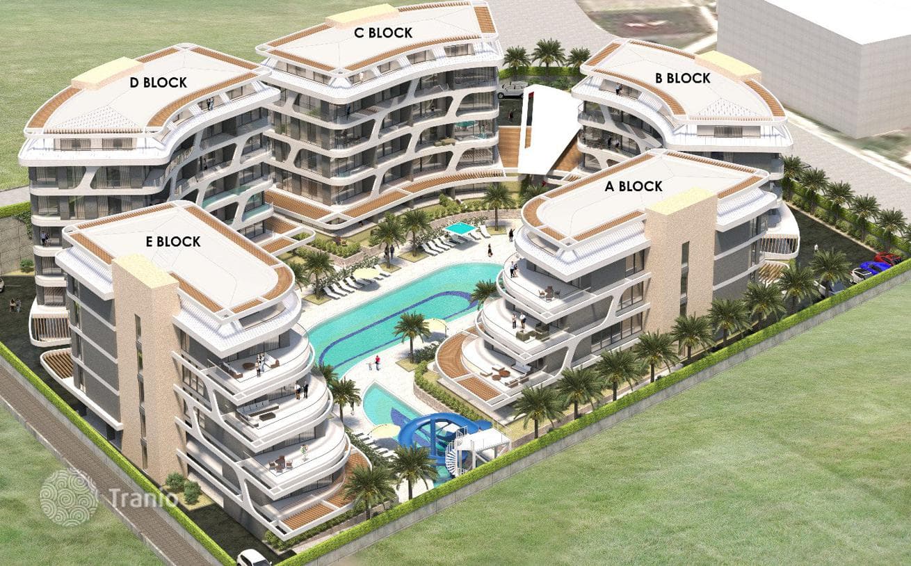 2-Bedroom (2+1) Apartment in Oba, Alanya