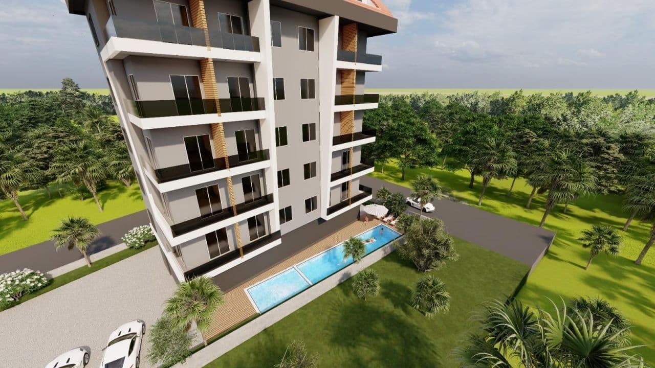 Квартира в Авсалларе, Турция, 55 м²