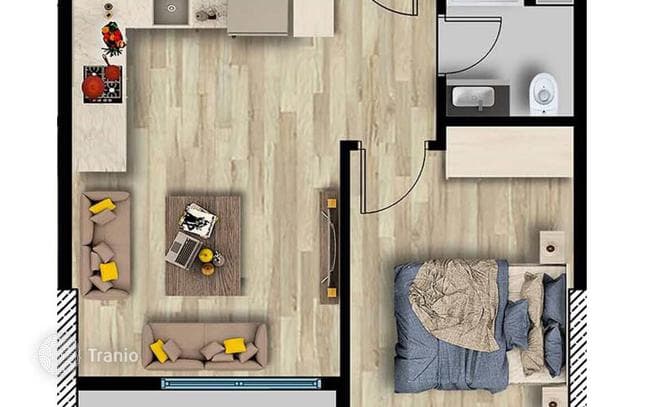 1-Bedroom Apartments with Sea and Nature Views in Mersin, Erdemli, photo 3