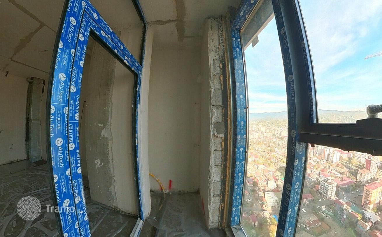 Studio with Sea and City Views in Batumi