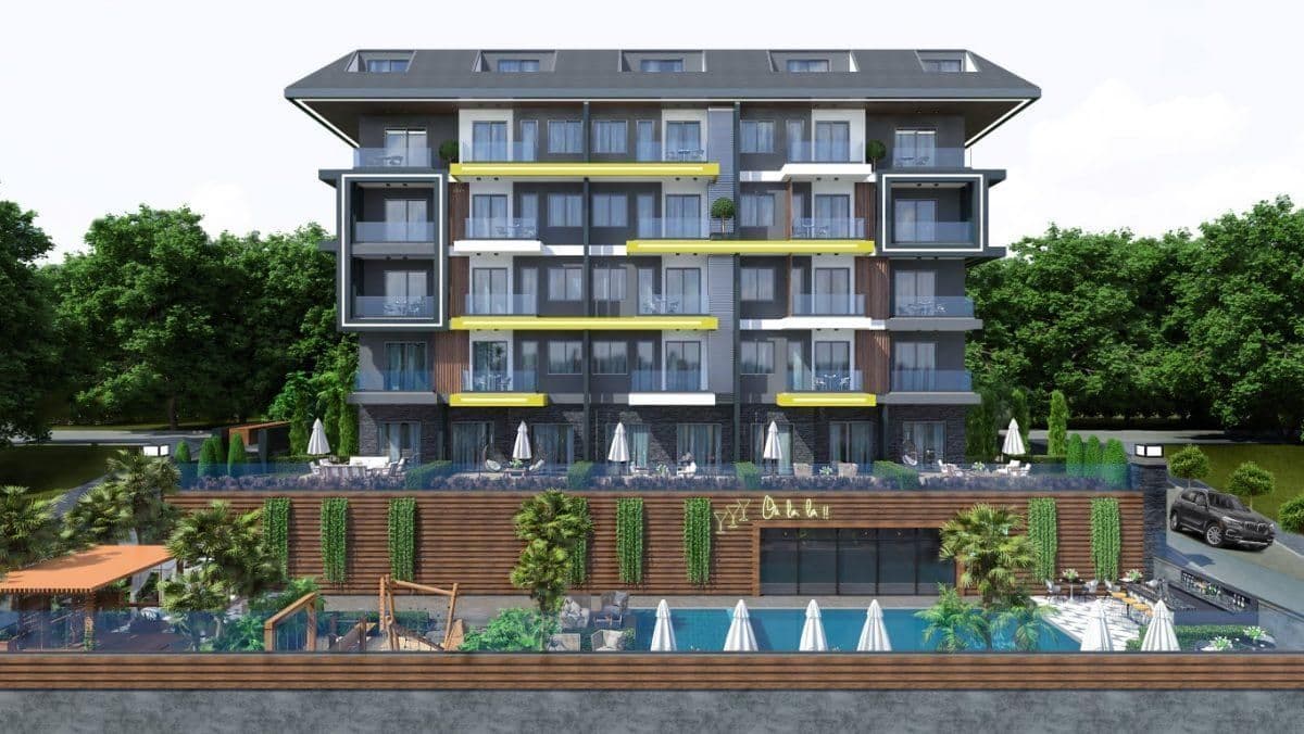 Квартира в Кестеле, Турция, 43 м², фото 2