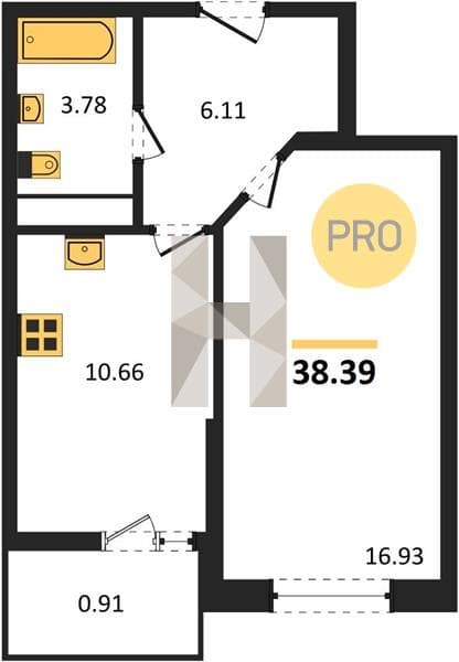 Studio Apartment in Centralny (Gamma), Anapa
