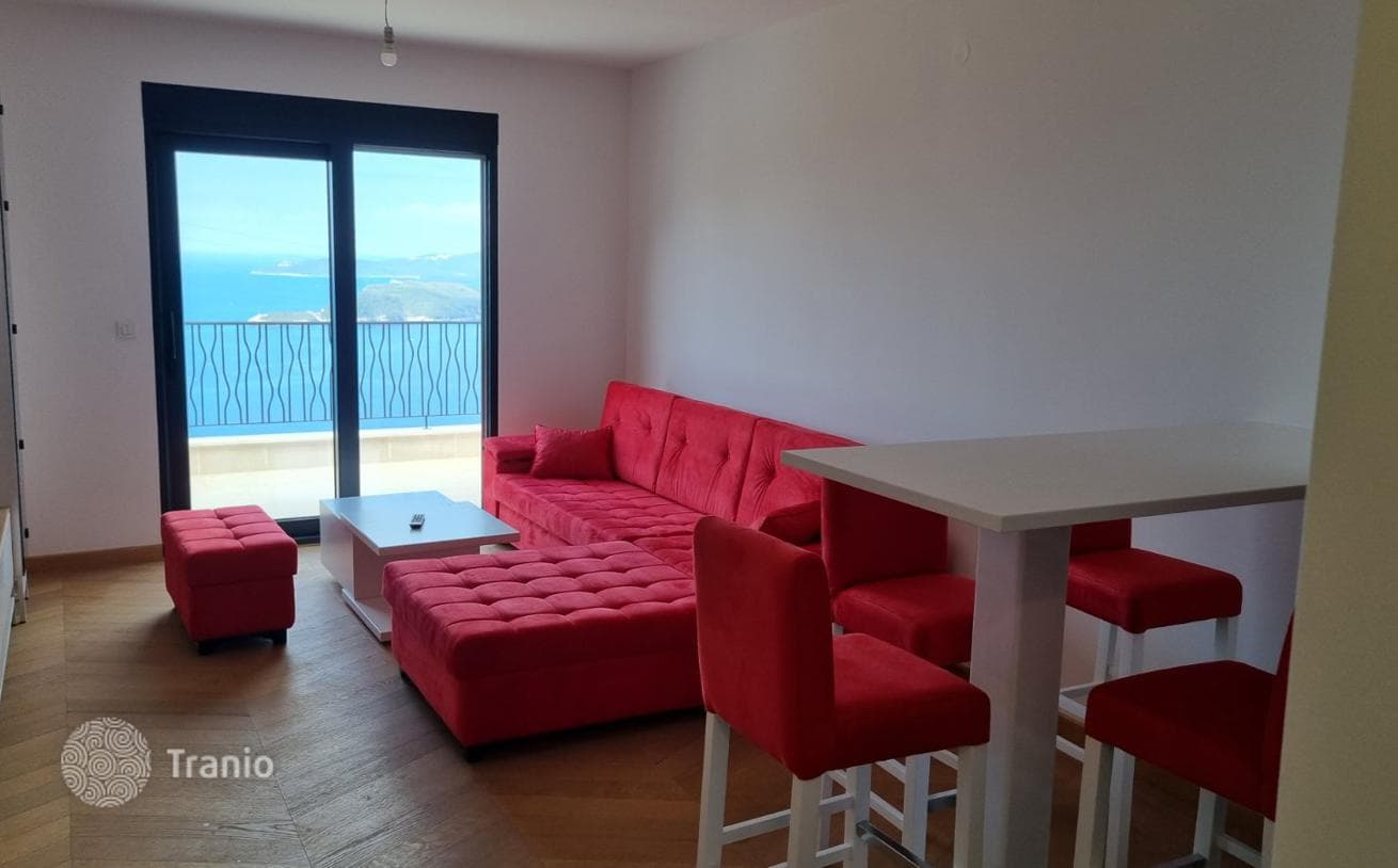 1-Bedroom Apartment with Sea View in Bijela, Budva, photo 4