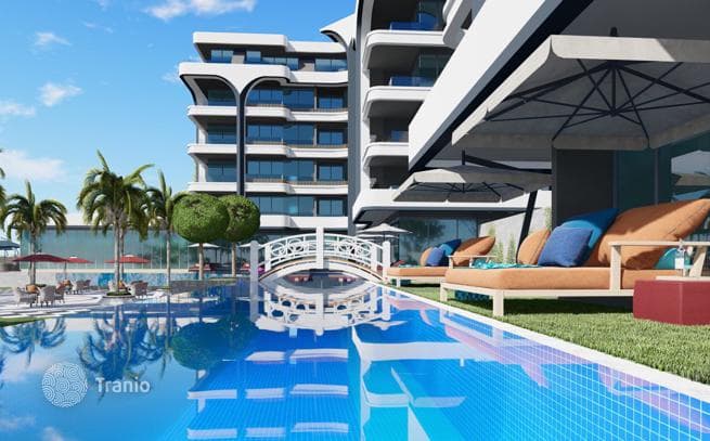New Apartments with Sea View in Kargicak, Alanya