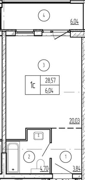 Studio Apartment in Luchi, Anapa