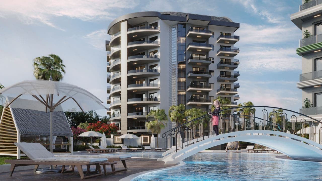 Квартира в Авсалларе, Турция, 45 м²
