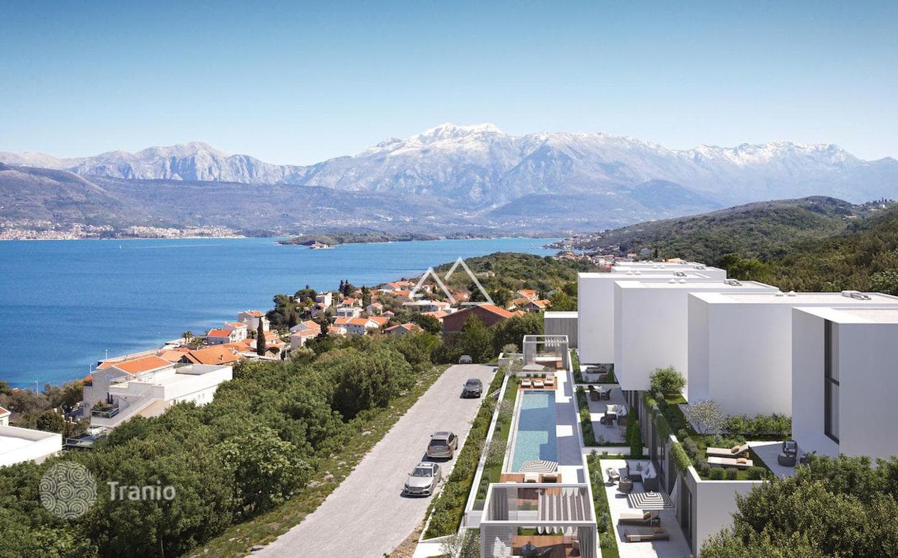 Modern Premium Apartments with Pool View in Lustica Peninsula, Krashichi, photo 5
