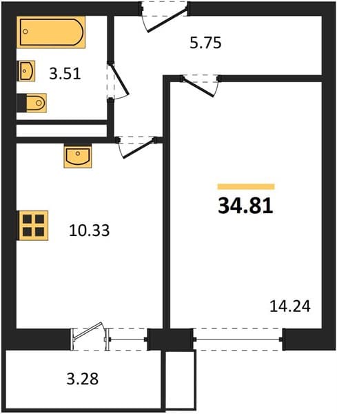 Studio Apartment in Sady u Morya, Temryuk