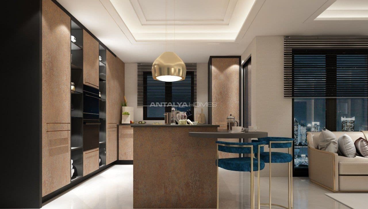 Апартаменты в Анталии, Турция, 90 м², фото 2