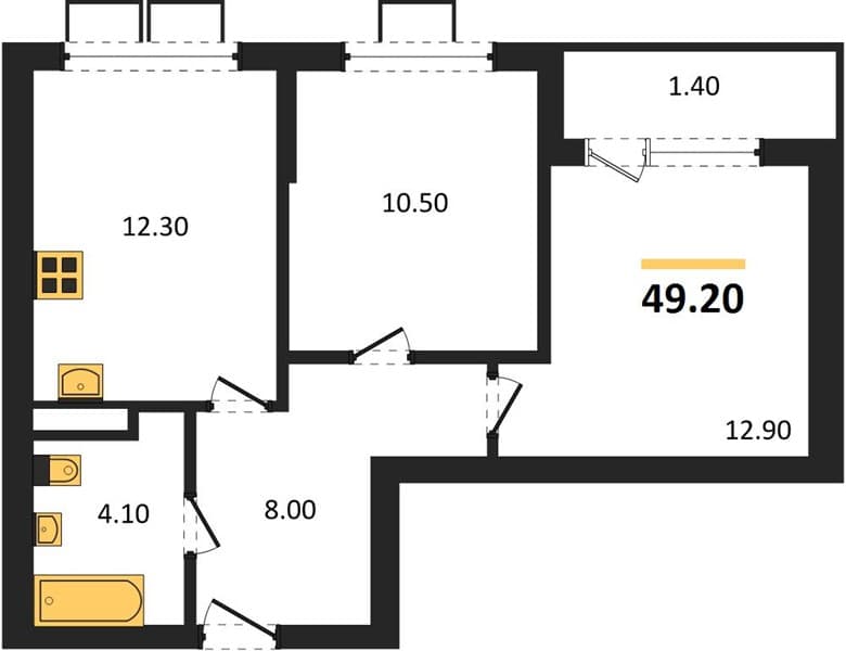 2-Bedroom Apartment in Porto Novo, Tsemdolina