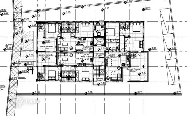 2-комнатная квартира 74 м² в Арадипу, Кипр, фото 5