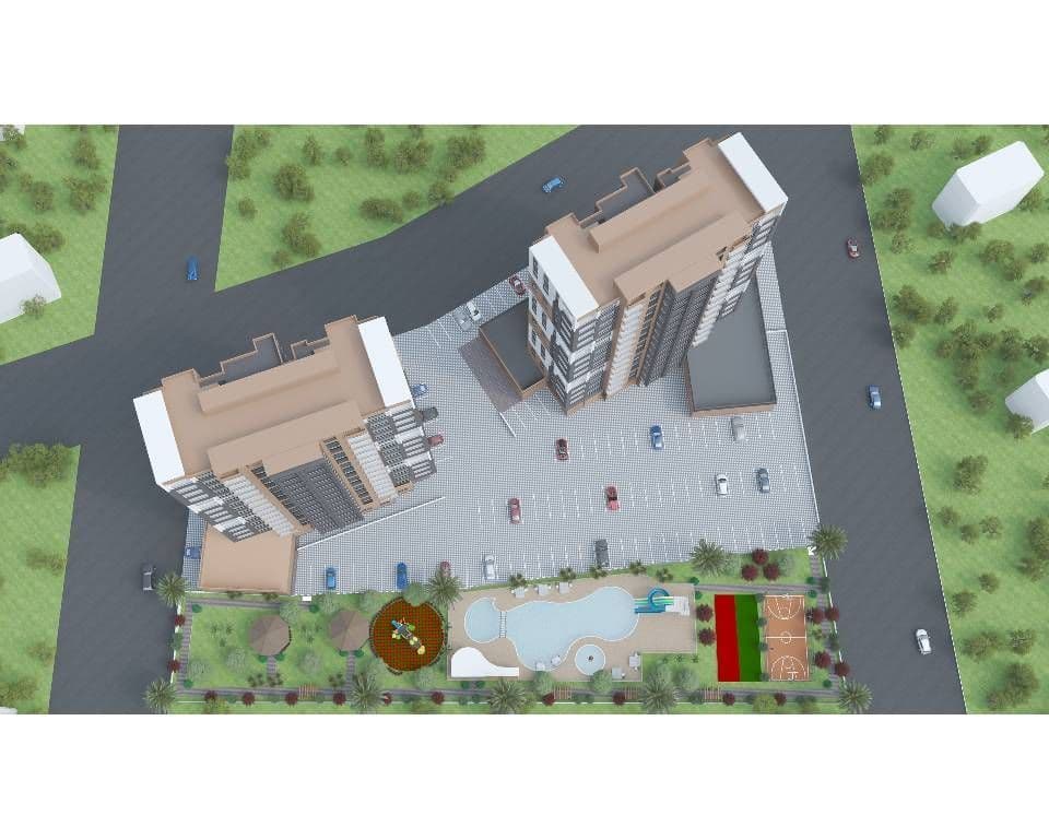 Квартира в Мерсине, Турция, 50 м², фото 2