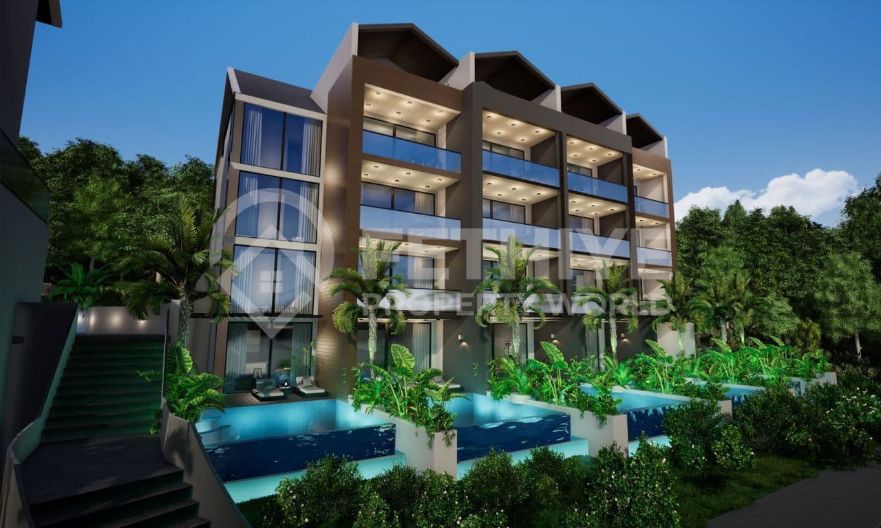 Апартаменты в Фетхие, Турция, 55 м²