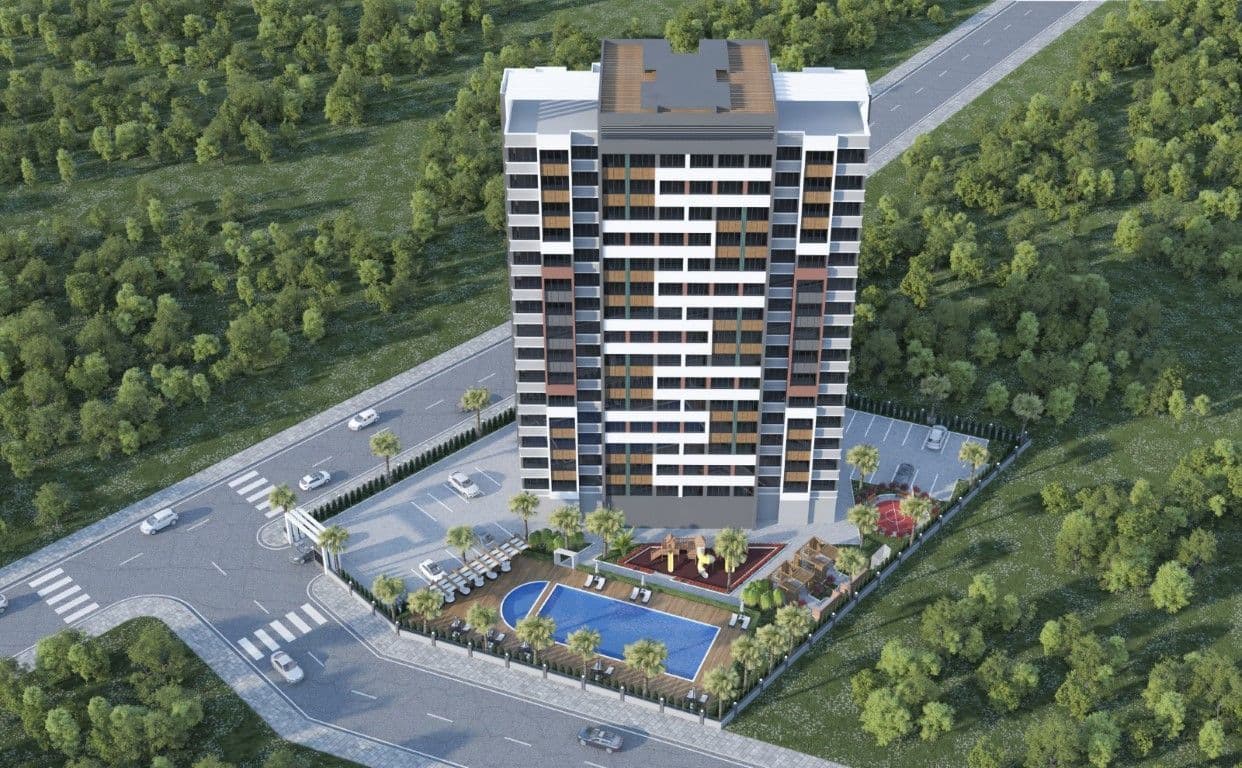 Квартира в Мерсине, Турция, 60 м², фото 2