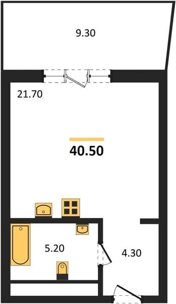 Studio Apartment in Hotel Complex Morello, Anapa