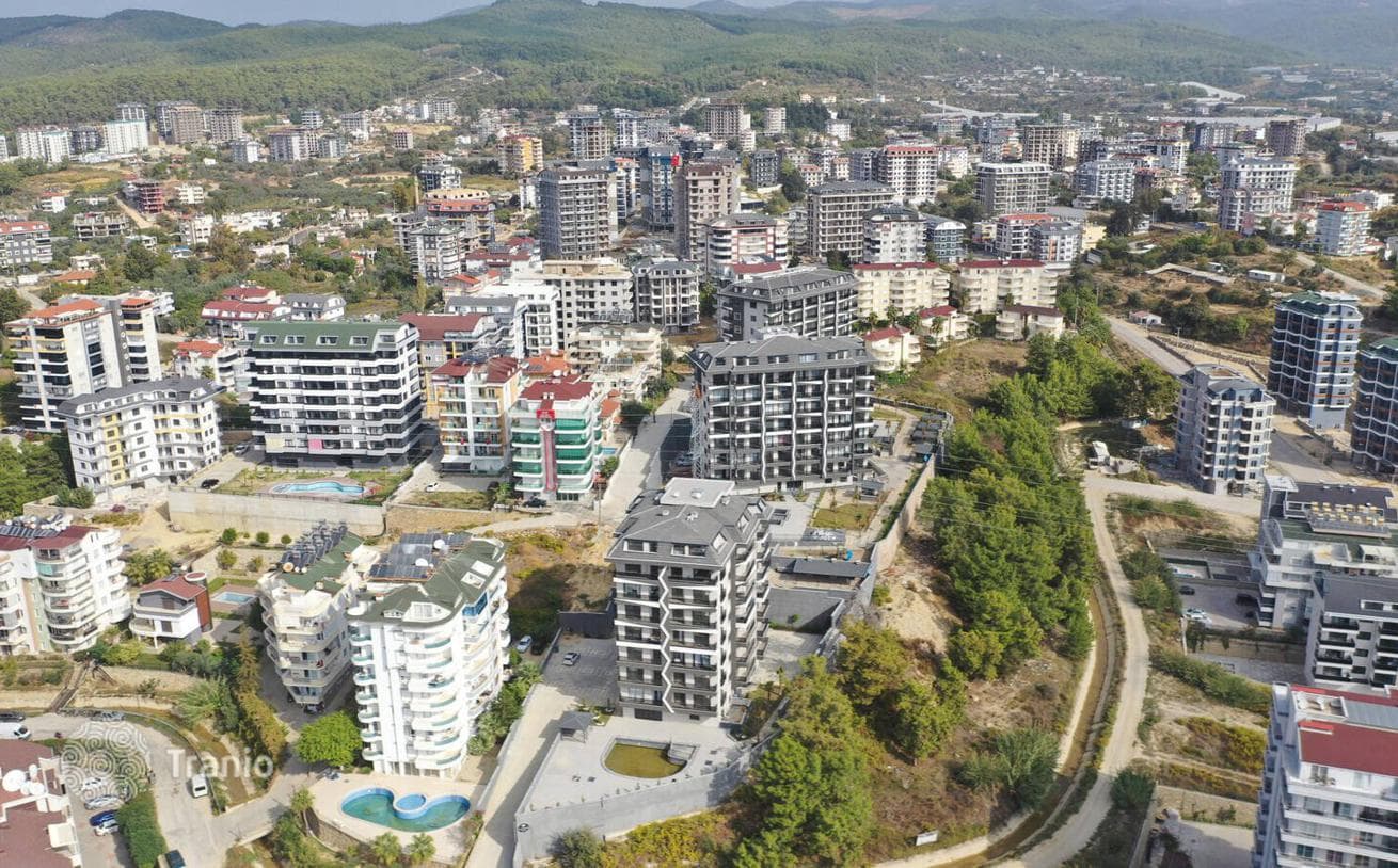 Luxury Apartments with Panoramic Sea and Mountain Views in Avsallar, Alanya