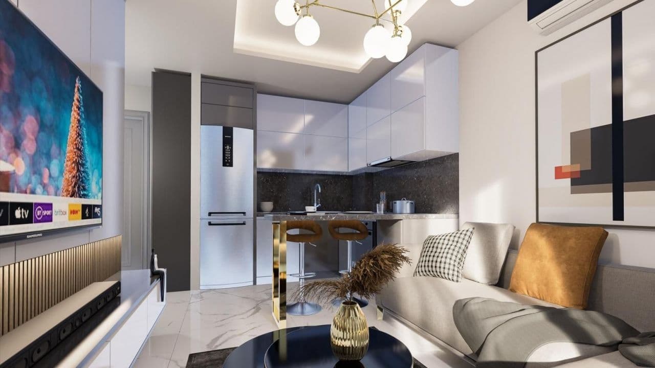 Квартира в Авсалларе, Турция, 40 м², фото 4