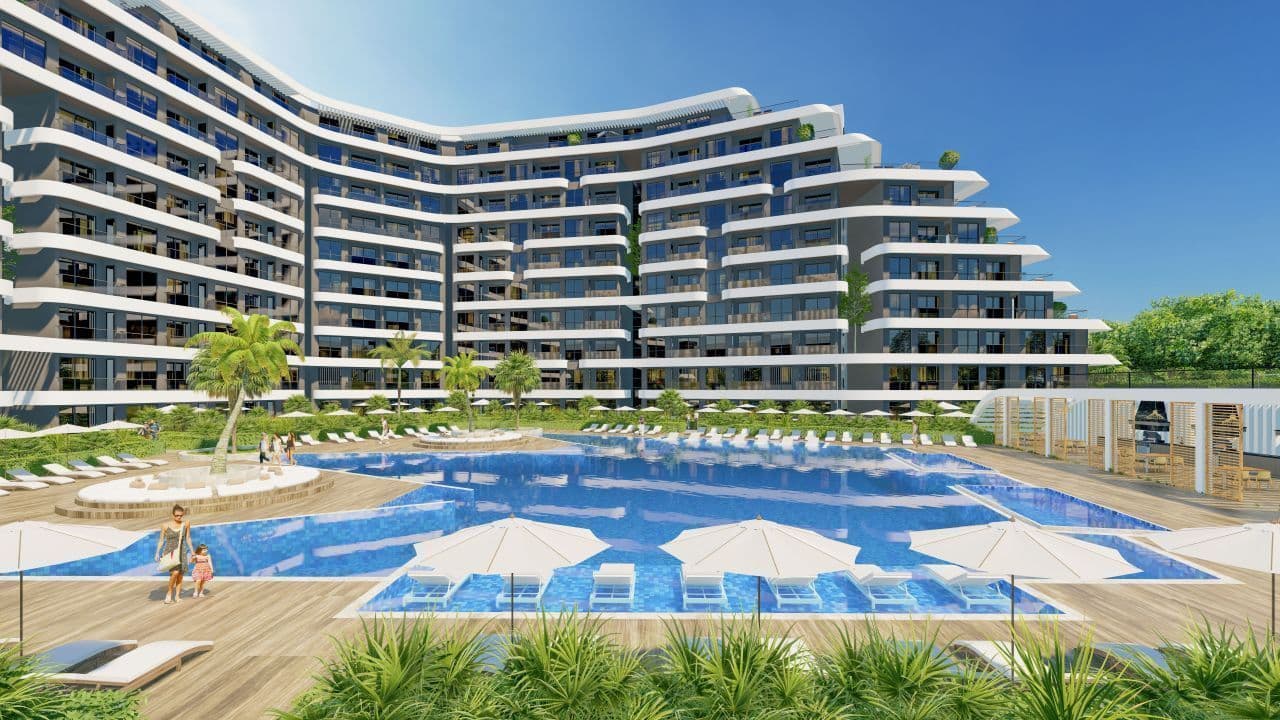 Квартира в Анталии, Турция, 90 м²