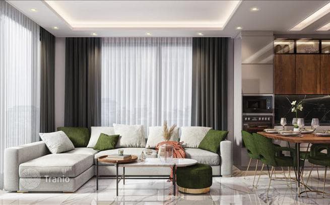 New Luxury Residential Complex with Pool and Lounge in Oba, Alanya
