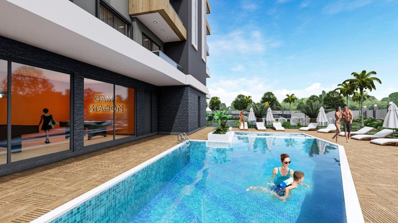 Квартира в Авсалларе, Турция, 43 м², фото 4