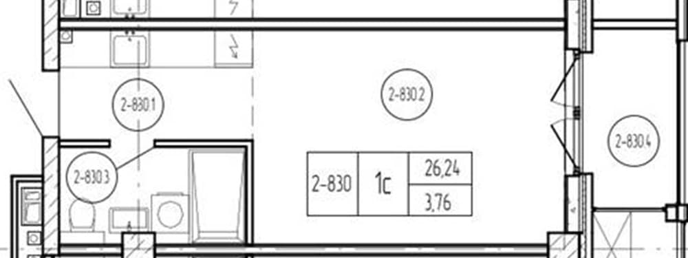 Studio Apartment in Luchi, Anapa