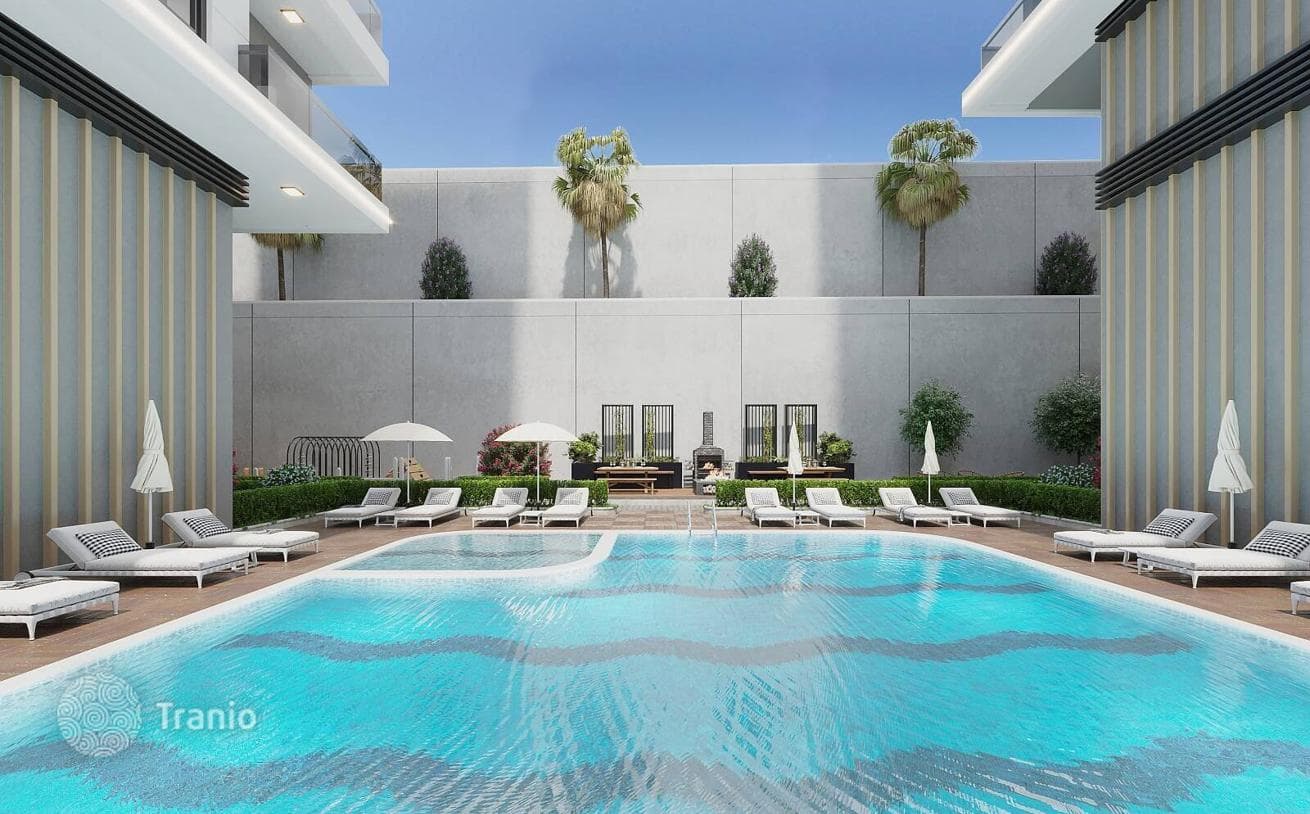 Luxury Apartments with Sea View near the Beach in Mahmutlar, Alanya