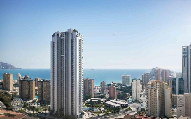 Пятикомнатная квартира в 350 м от моря, Бенидорм, Аликанте, Испания