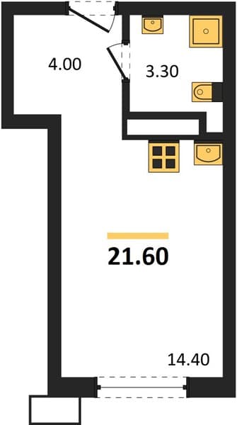 Studio Apartment in Porto-Novo, Tsemdolina