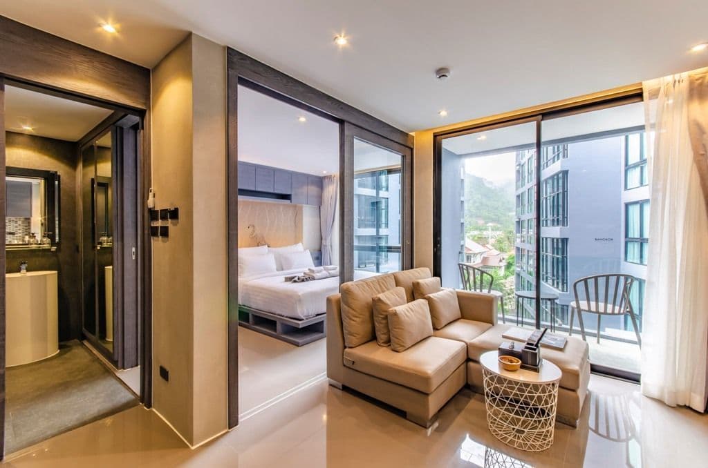 Апартаменты в Пхукете, Таиланд, 35 м²