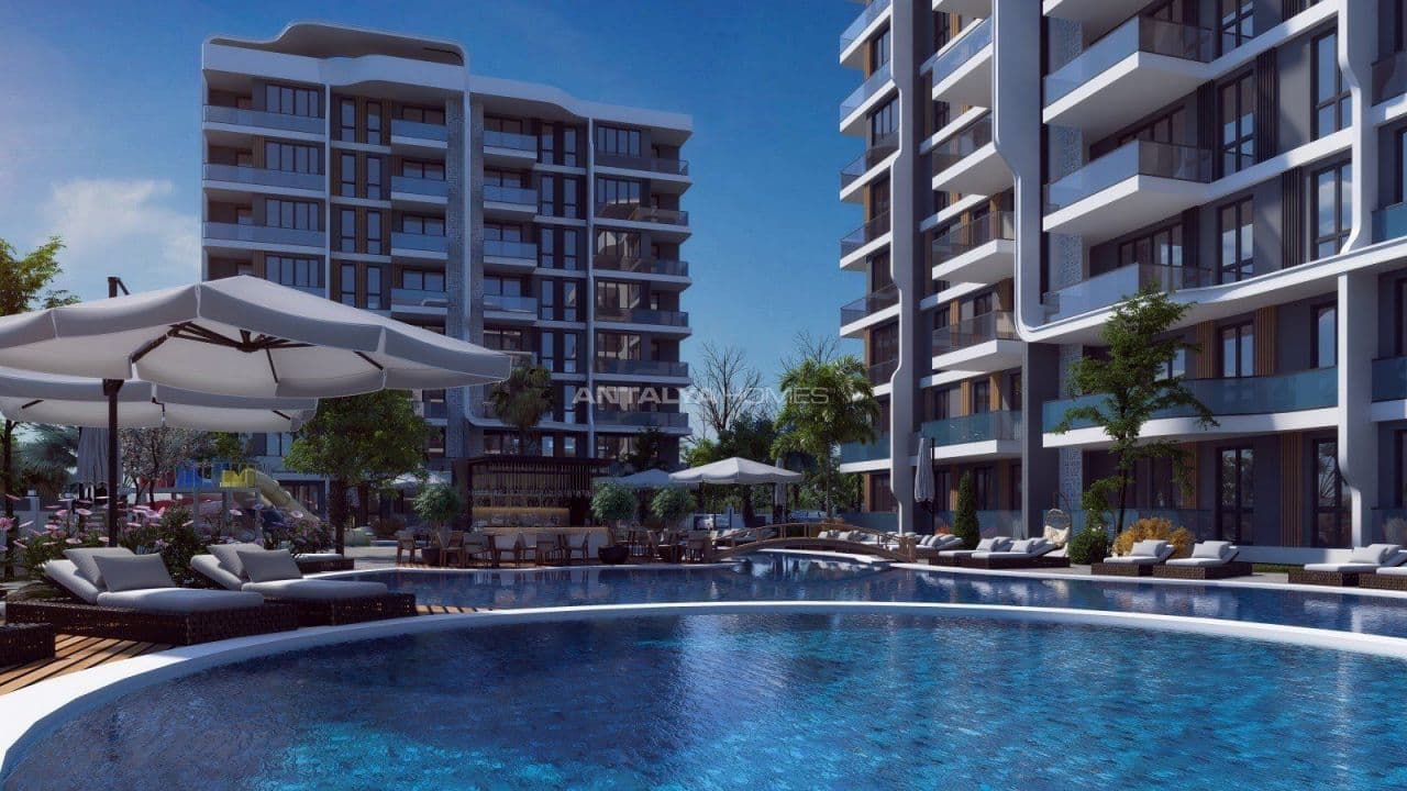 Апартаменты в Анталии, Турция, 47 м²
