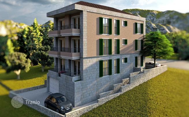 1-Bedroom Apartment with Sea View in Djenovic, Herceg Novi