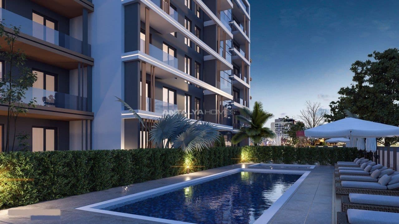Апартаменты в Анталии, Турция, 44 м², фото 5