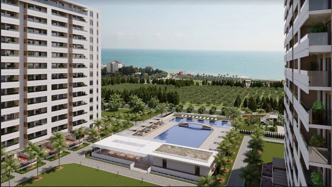 Квартира в Мерсине, Турция, 53 м², фото 2