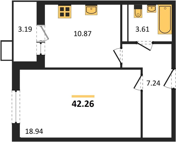 Studio Apartment in Sady u Morya, Temryuk