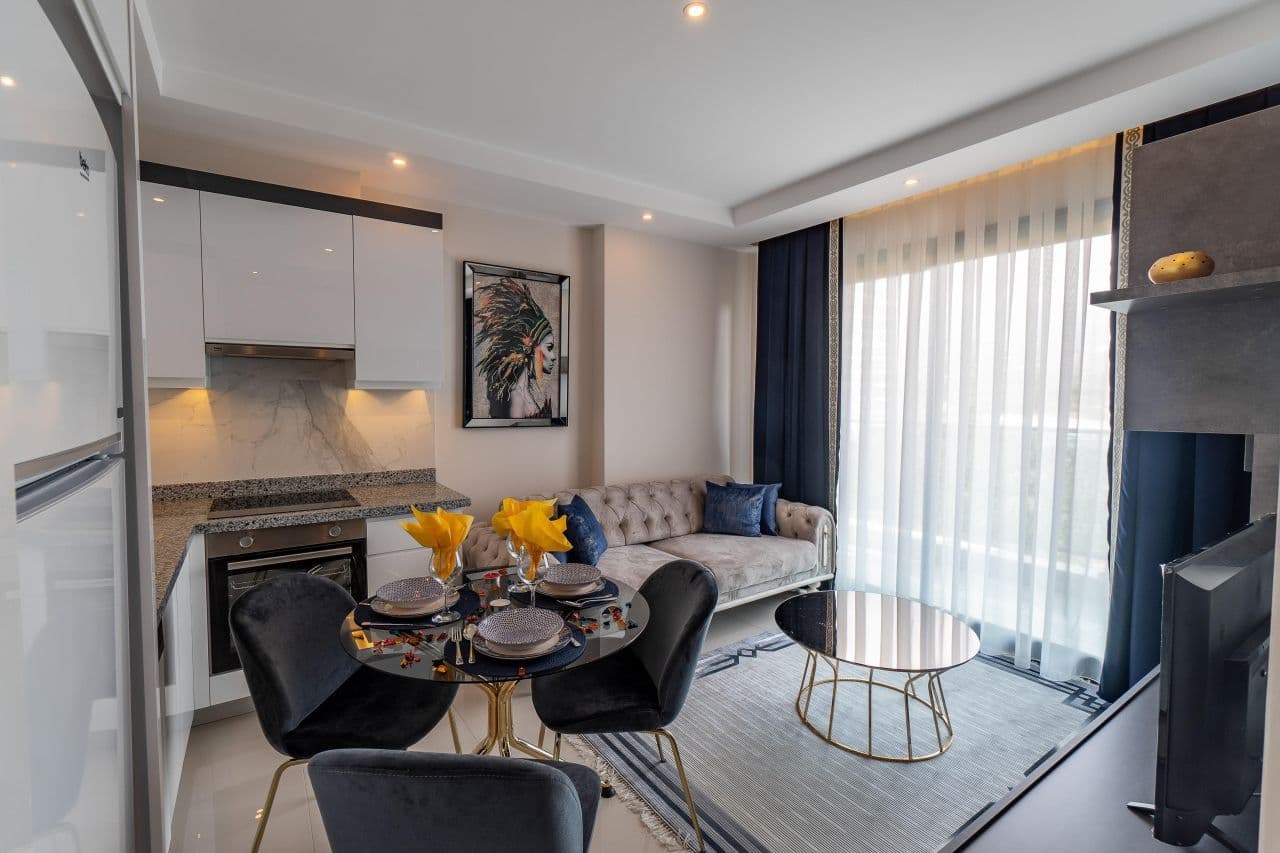 Квартира в Алании, Турция, 50 м², фото 3